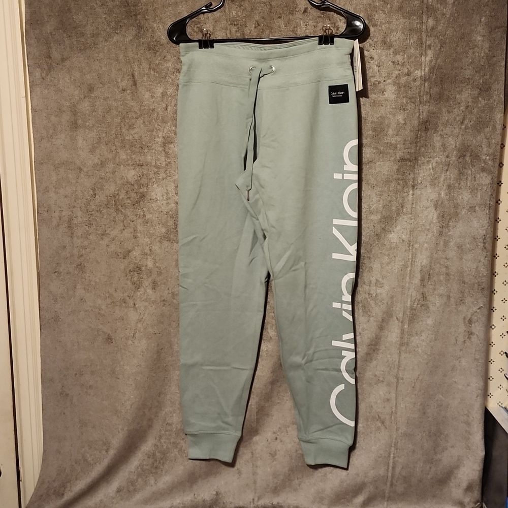 Calvin Klein Performance Women's Jumbo Logo Jogger Pants - Picture 2 of 5